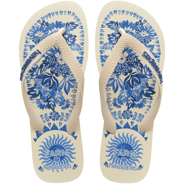 Havaianas X Farm Rio Flora Tapestry Flip Flops Havaianas X Farm Rio Flora Tapestry Flip Flops